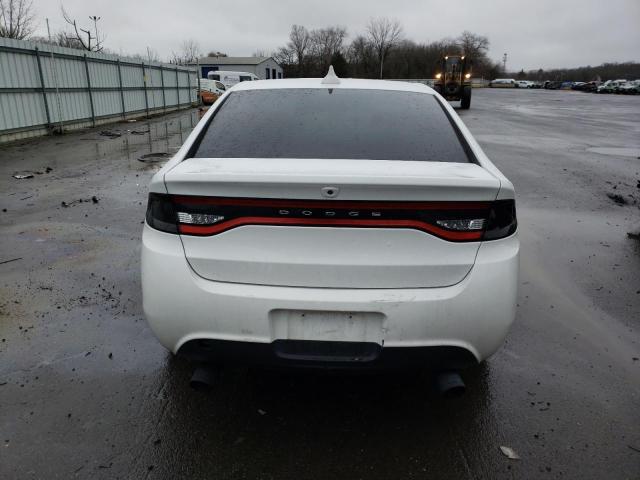 1C3CDFCH2DD293442 - 2013 DODGE DART LIMITED WHITE photo 6