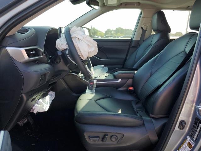 5TDHZRAH0NS140006 - 2022 TOYOTA HIGHLANDER XLE BLUE photo 7