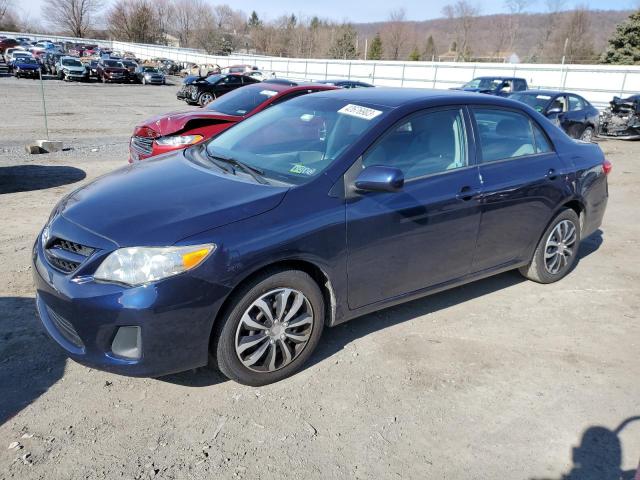 2T1BU4EE4CC914545 - 2012 TOYOTA COROLLA BASE BLUE photo 1
