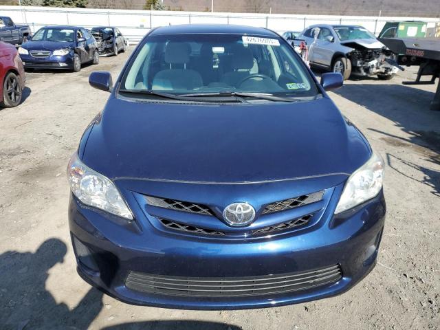 2T1BU4EE4CC914545 - 2012 TOYOTA COROLLA BASE BLUE photo 5