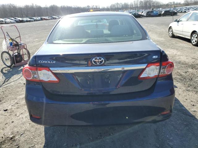 2T1BU4EE4CC914545 - 2012 TOYOTA COROLLA BASE BLUE photo 6