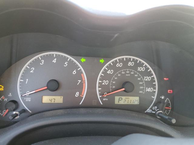 2T1BU4EE4CC914545 - 2012 TOYOTA COROLLA BASE BLUE photo 9