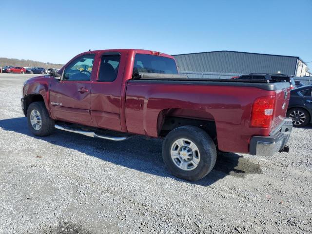 1GCHC29K67E543814 - 2007 CHEVROLET SILVERADO C2500 HEAVY DUTY BURGUNDY photo 2