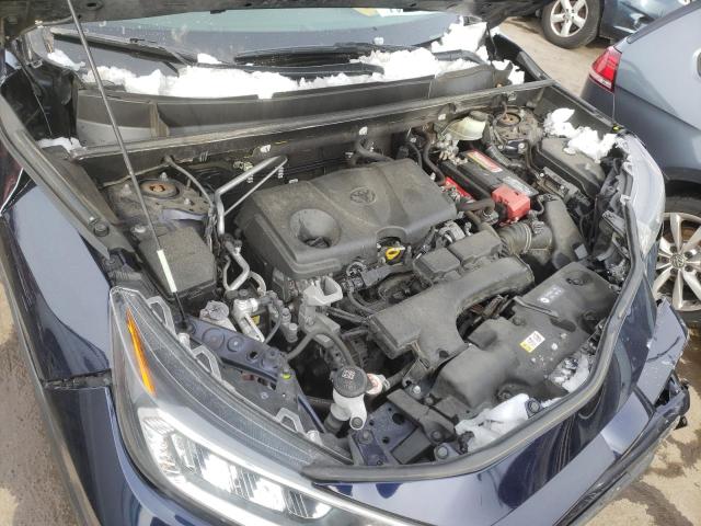 JTMP1RFV5KD510200 - 2019 TOYOTA RAV4 XLE BLUE photo 11