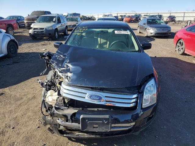 3FAHP07Z18R111564 - 2008 FORD FUSION SE BLUE photo 5