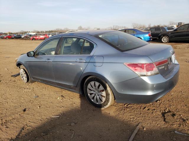 1HGCP2F30BA154518 - 2011 HONDA ACCORD LX BLUE photo 2