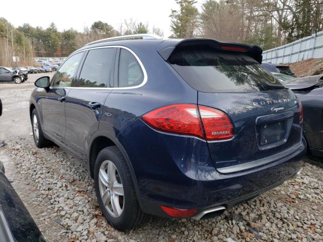 WP1AF2A26DLA39189 - 2013 PORSCHE CAYENNE BLUE photo 2