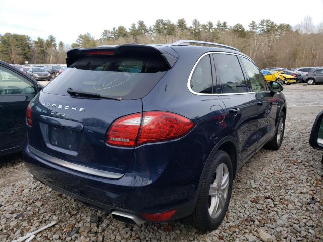 WP1AF2A26DLA39189 - 2013 PORSCHE CAYENNE BLUE photo 3