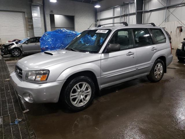 JF1SG69604H755306 - 2004 SUBARU FORESTER 2.5XT SILVER photo 1