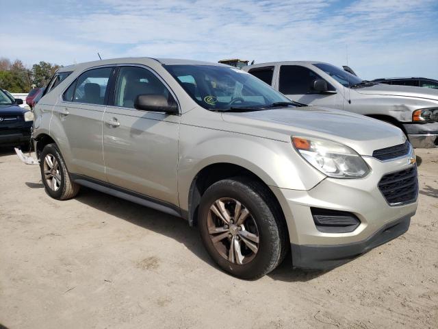 2GNALBEK4G1125719 - 2016 CHEVROLET EQUINOX LS BEIGE photo 4