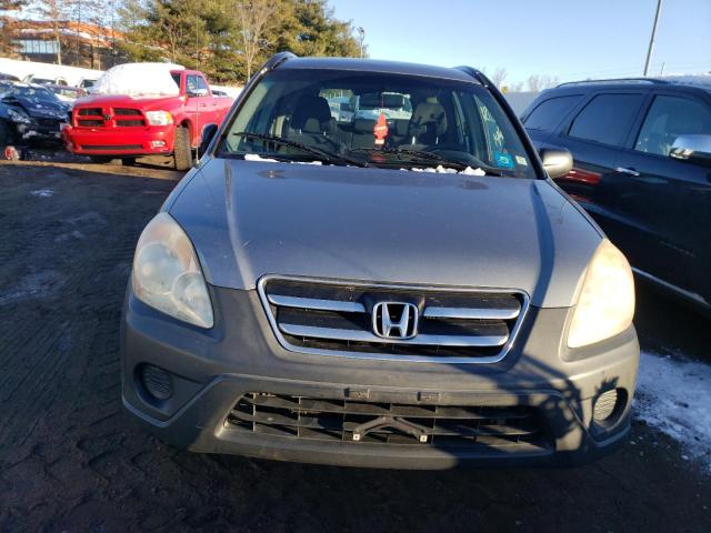 SHSRD78556U442215 - 2006 HONDA CR-V LX SILVER photo 5