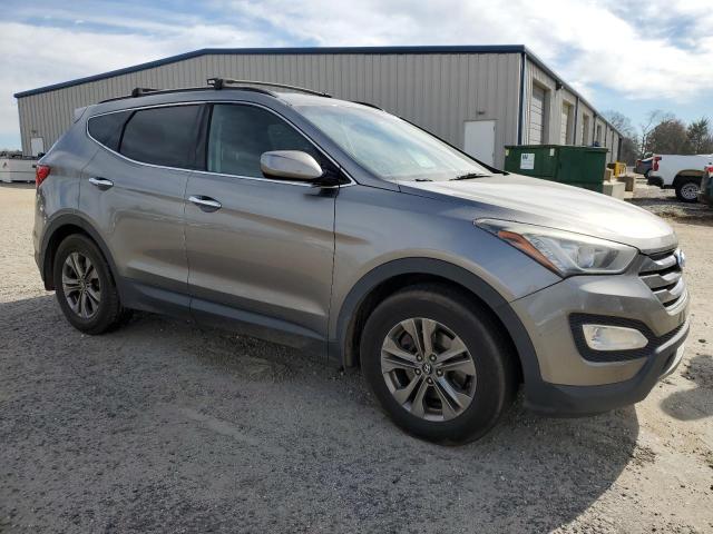 5XYZU3LB2EG167911 - 2014 HYUNDAI SANTA FE S GRAY photo 4