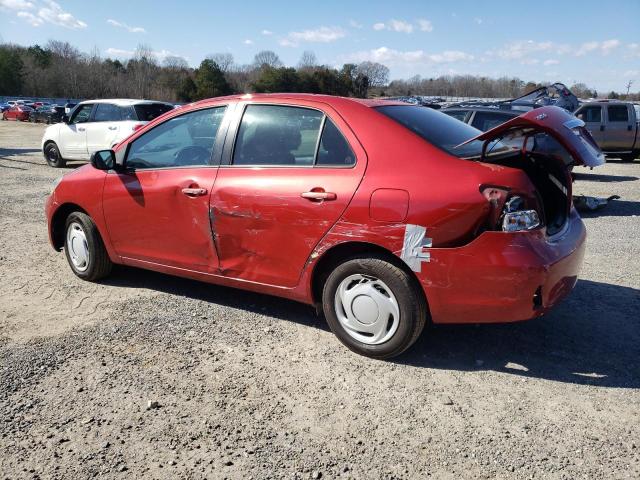 JTDBT923684004330 - 2008 TOYOTA YARIS BURGUNDY photo 2