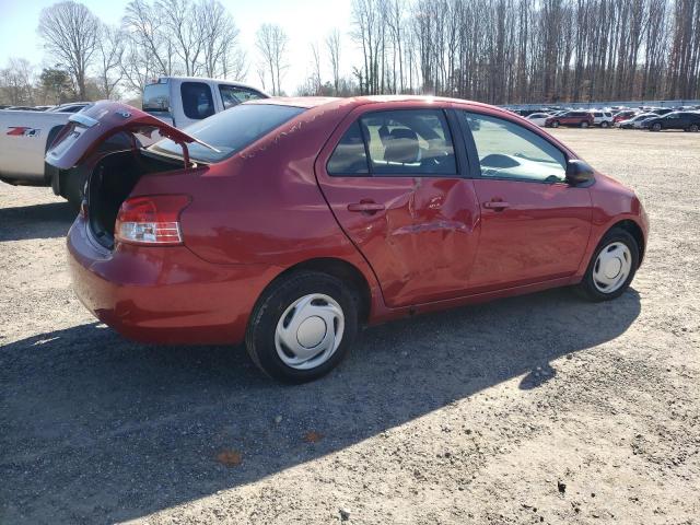 JTDBT923684004330 - 2008 TOYOTA YARIS BURGUNDY photo 3