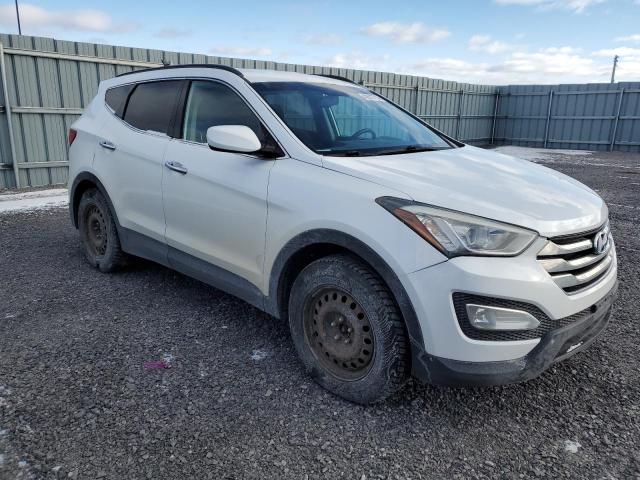 5XYZU3LB8EG162275 - 2014 HYUNDAI SANTA FE S WHITE photo 4