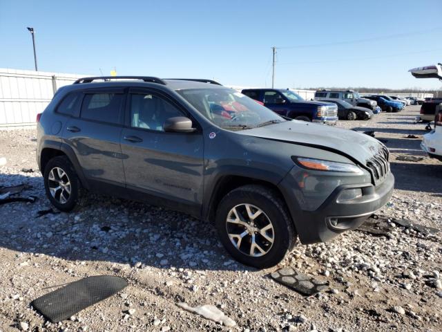1C4PJMBS8EW308491 - 2014 JEEP CHEROKEE TRAILHAWK GRAY photo 4