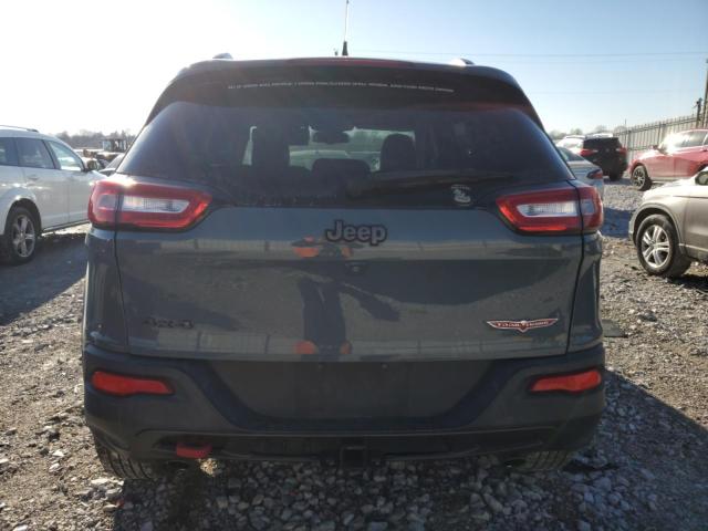 1C4PJMBS8EW308491 - 2014 JEEP CHEROKEE TRAILHAWK GRAY photo 6