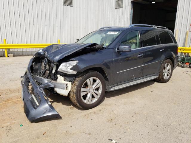 4JGBF7BE9CA795634 - 2012 MERCEDES-BENZ GL450 450 4MATIC GRAY photo 1