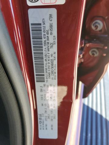 1C6RREHT8KN860525 - 2019 RAM 1500 LIMITED BURGUNDY photo 13