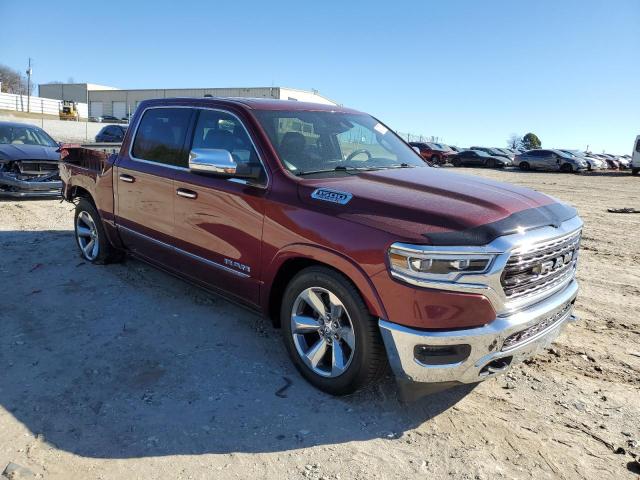 1C6RREHT8KN860525 - 2019 RAM 1500 LIMITED BURGUNDY photo 4