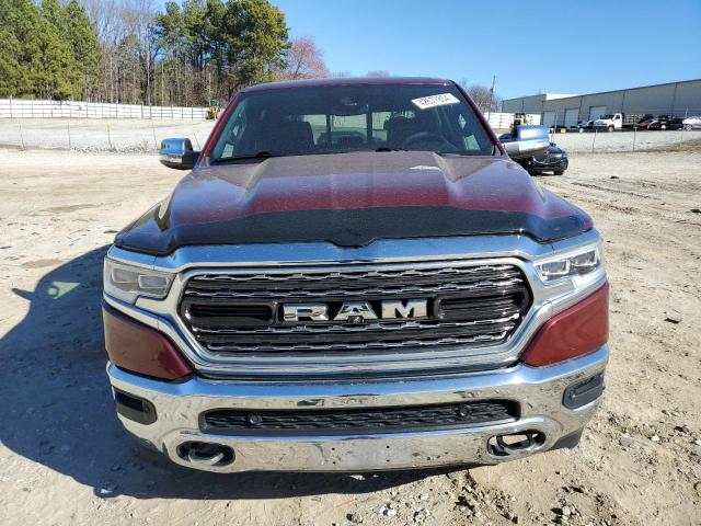 1C6RREHT8KN860525 - 2019 RAM 1500 LIMITED BURGUNDY photo 5