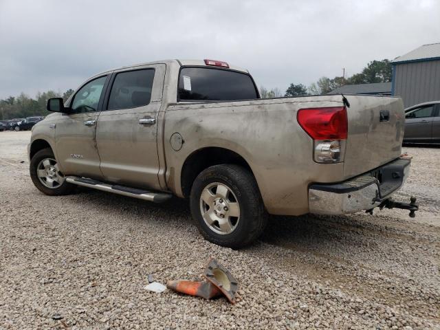 5TFDV58188X044991 - 2008 TOYOTA TUNDRA CREWMAX LIMITED TAN photo 2