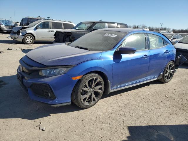 SHHFK7H46KU424774 - 2019 HONDA CIVIC SPORT BLUE photo 1