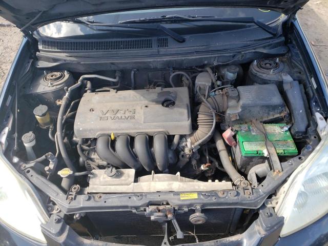 2T1KR38E73C098180 - 2003 TOYOTA COROLLA MA XR BLACK photo 11