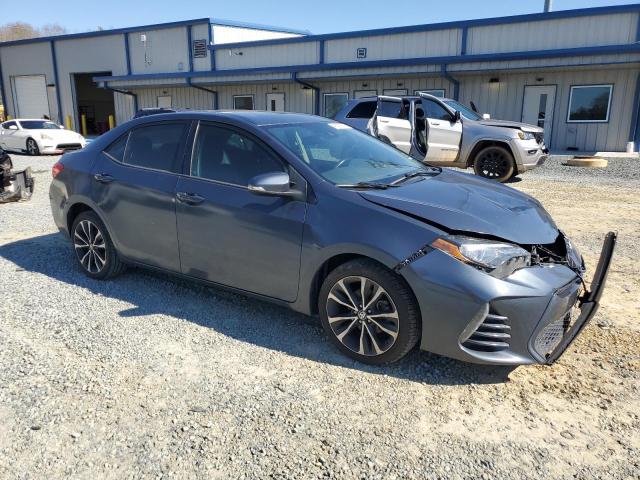 2T1BURHE7HC759988 - 2017 TOYOTA COROLLA L GRAY photo 4