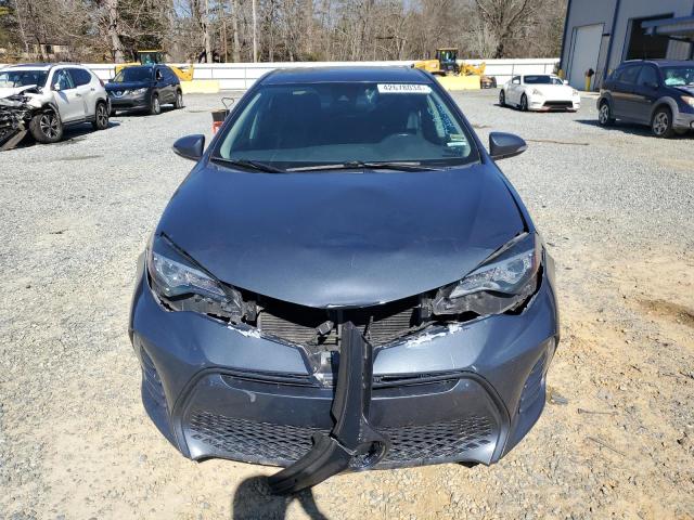 2T1BURHE7HC759988 - 2017 TOYOTA COROLLA L GRAY photo 5