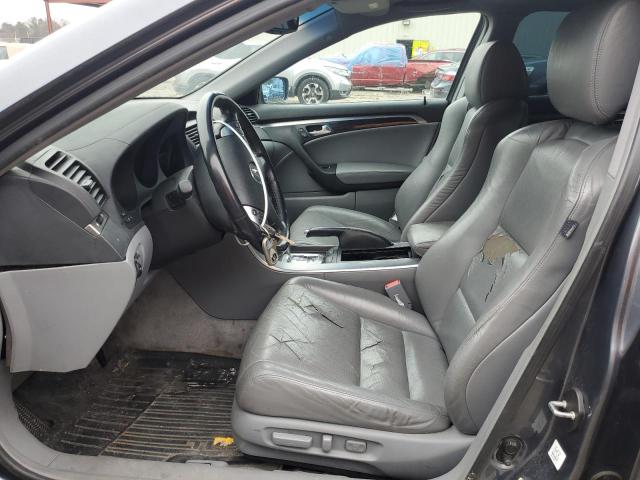 19UUA66205A028040 - 2005 ACURA TL GRAY photo 7