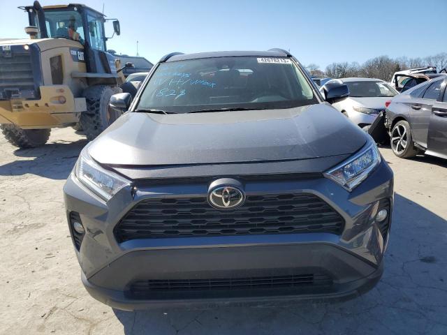 2T3C1RFV2MC171823 - 2021 TOYOTA RAV4 XLE PREMIUM GRAY photo 5