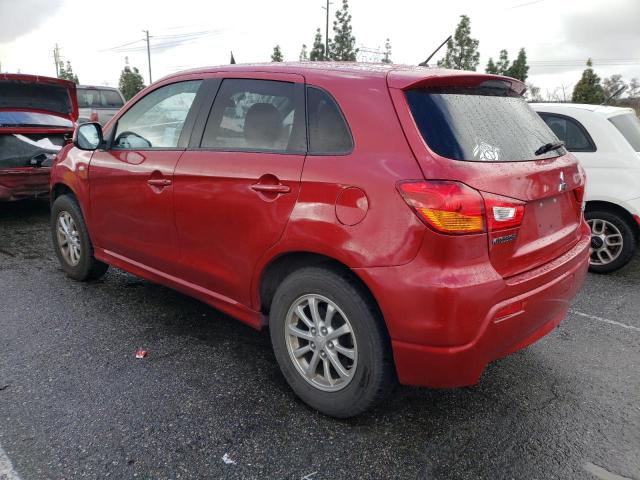 JA4AP3AU2CZ001907 - 2012 MITSUBISHI OUTLANDER ES RED photo 2