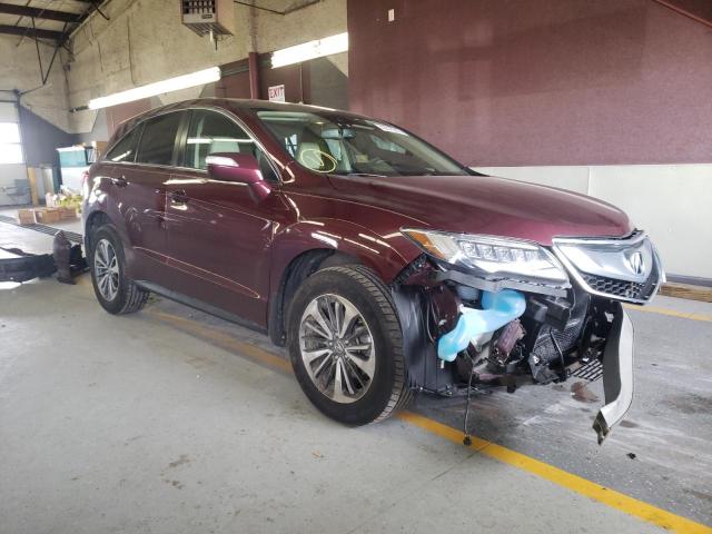 5J8TB4H72JL013429 - 2018 ACURA RDX ADVANCE BURGUNDY photo 4