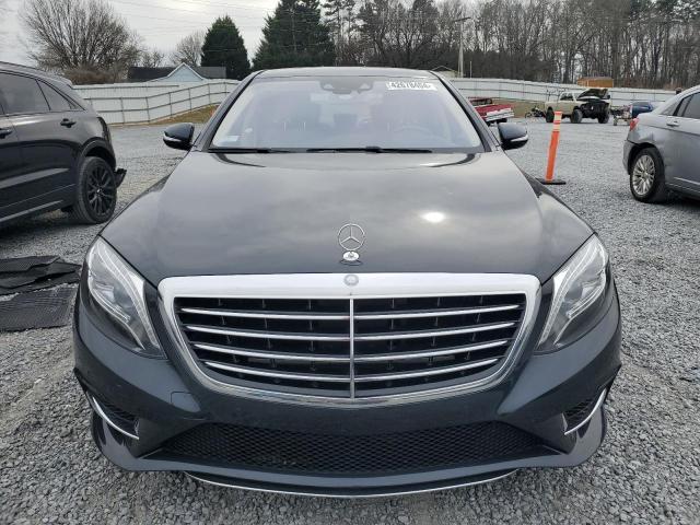 WDDUG8CB7GA231187 - 2016 MERCEDES-BENZ S 550 CHARCOAL photo 5