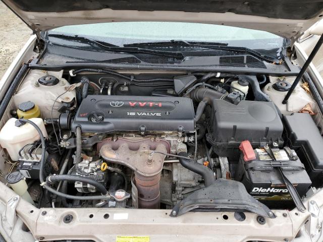 4T1BE32K85U550813 - 2005 TOYOTA CAMRY LE GOLD photo 11