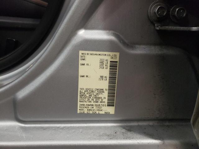 1N4BL4DW4NN368705 - 2022 NISSAN ALTIMA SV SILVER photo 12