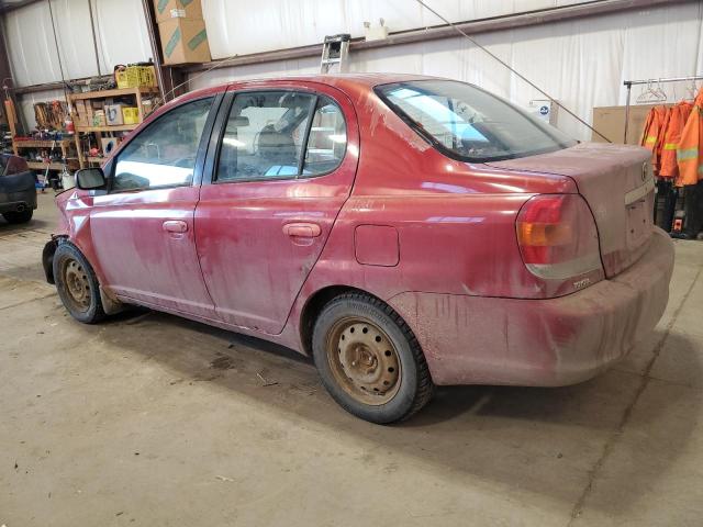 JTDBT123630291198 - 2003 TOYOTA ECHO RED photo 2