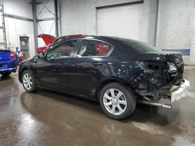 JM1BL1VF8B1900323 - 2011 MAZDA 3 I Czarny zdjęcie 2