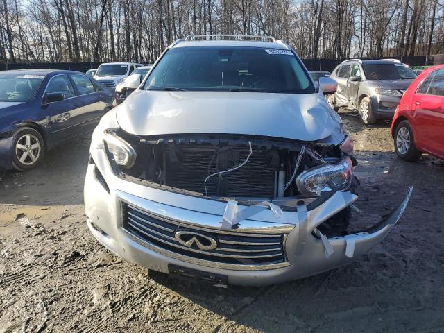 5N1AL0MN9FC528950 - 2015 INFINITI QX60 SILVER photo 5