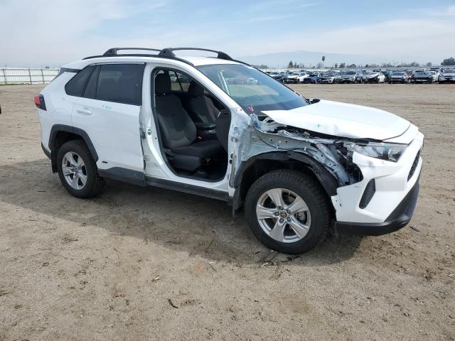 4T3LWRFV1MU013621 - 2021 TOYOTA RAV4 LE WHITE photo 4