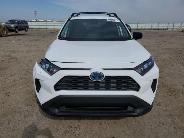 4T3LWRFV1MU013621 - 2021 TOYOTA RAV4 LE WHITE photo 5