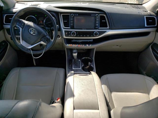 5TDJKRFH9FS083935 - 2015 TOYOTA HIGHLANDER XLE BLACK photo 8