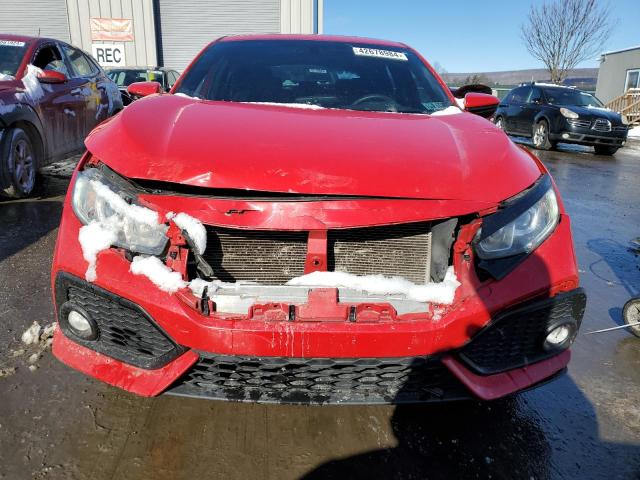 SHHFK7H57JU400135 - 2018 HONDA CIVIC EX RED photo 5