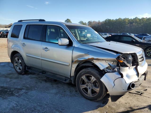 5FNYF3H68EB019450 - 2014 HONDA PILOT EXL SILVER photo 4