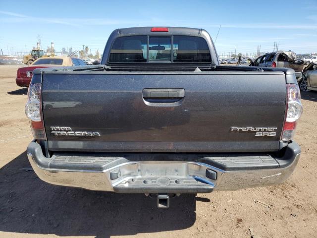 5TFTX4GN9BX005709 - 2011 TOYOTA TACOMA PRERUNNER ACCESS CAB GRAY photo 6