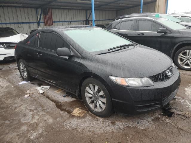 2HGFG12919H514439 - 2009 HONDA CIVIC EXL BLACK photo 4