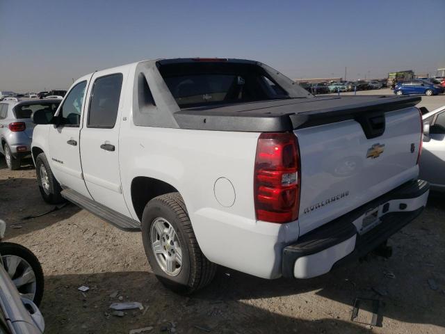 3GNEC12J57G195891 - 2007 CHEVROLET AVALANCHE C1500 WHITE photo 2