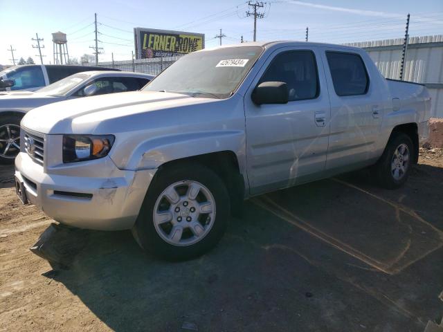 2HJYK165X6H513505 - 2006 HONDA RIDGELINE RTL SILVER photo 1