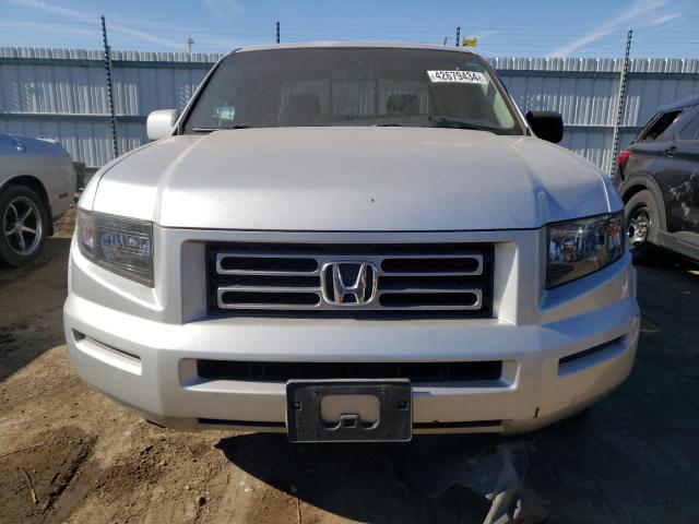 2HJYK165X6H513505 - 2006 HONDA RIDGELINE RTL SILVER photo 5